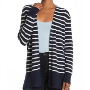 Madewell Cozy Short Walker Stripe Cardigan